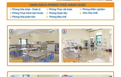 Hệ thống phòng thực hành khoa dược