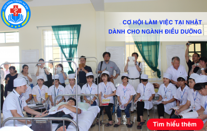 Cơ hội làm việc tại Nhật Bản dành cho ngành Cao đẳng Điều dưỡng