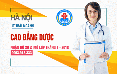 [HÀ NỘI] – Liên thông trái ngành học buổi tối cao đẳng y dược 2018