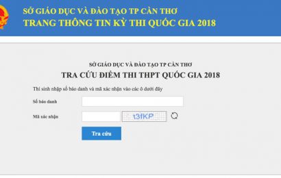 Công bố điểm thi THPT quốc gia 2018: Thí sinh các tỉnh, thành đã có thể xem điểm