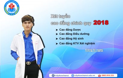 Thông tin tuyển sinh cao đẳng y dược chính quy  2018