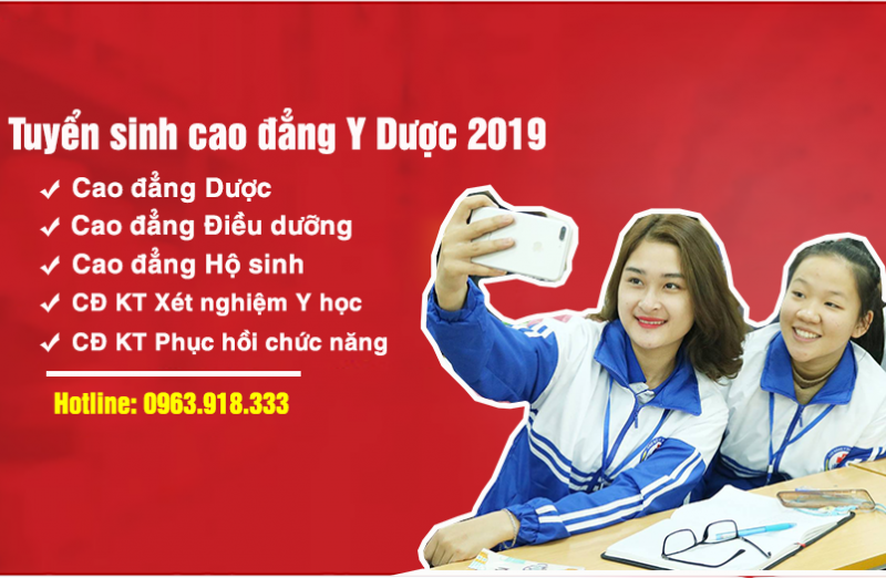 Thông tin tuyển sinh cao đẳng y dược chính quy 2019