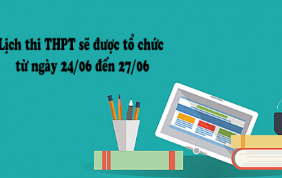 Công bố lịch thi và cụm thi THPT Quốc gia năm 2019