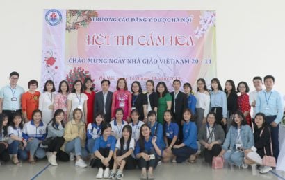 Hội thi cắm hoa chào mừng ngày Nhà giáo Việt Nam 20/11 với chủ đề “Tri ân thầy cô giáo”