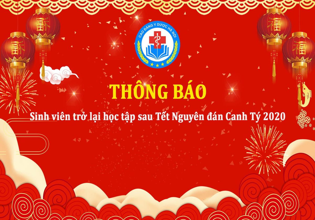 THÔNG BÁO sinh viên trở lại học tập sau Tết Nguyên đán Canh Tý 2020