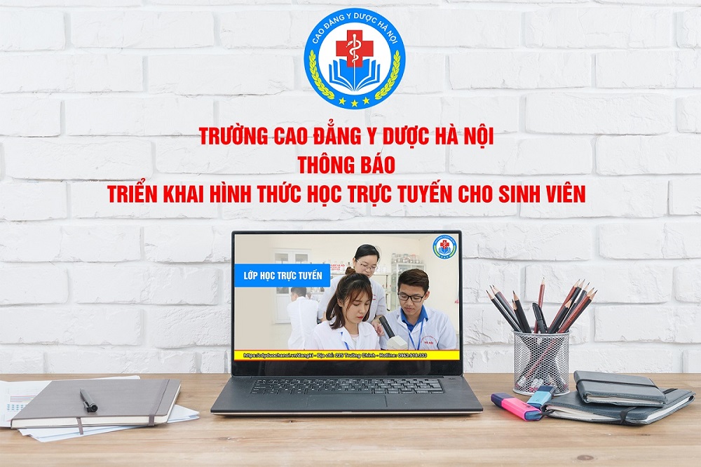 Thông báo triển khai hình thức học trực tuyến cho sinh viên