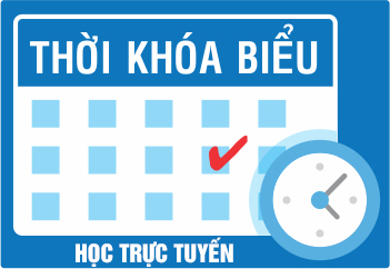 Lịch học trực tuyến từ ngày 03/4/2020