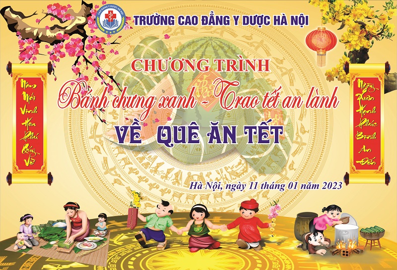 Ấm áp với chương trình “Bánh Chưng xanh – Trao Tết an lành” và “Về quê ăn Tết”