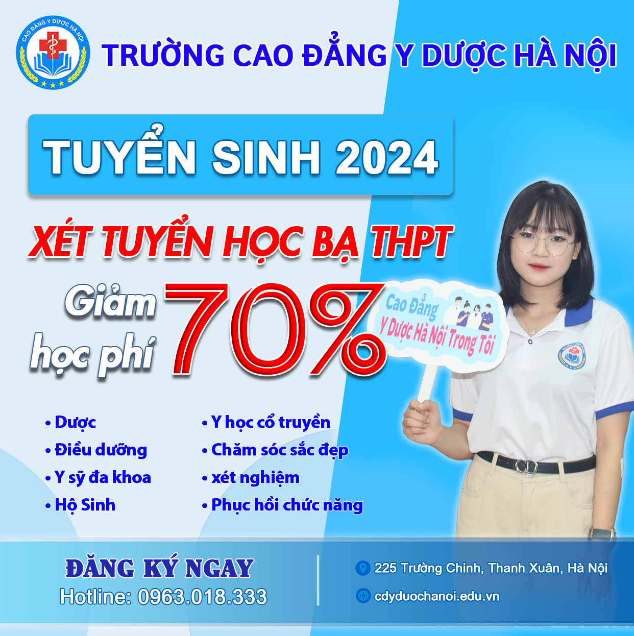 HƯỚNG DẪN ĐĂNG KÝ VÀ NỘP ĐĂNG KÝ DỰ TUYỂN NĂM 2024